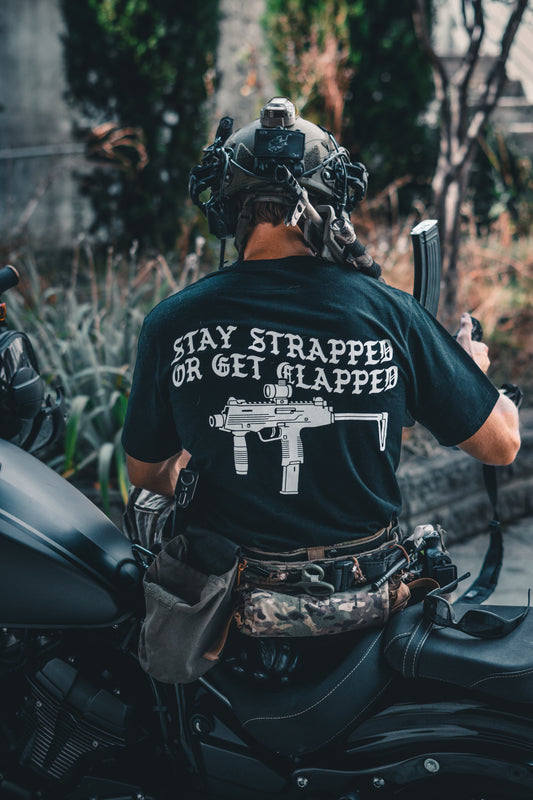 HPG stay strapped T-SHIRT (oversized)