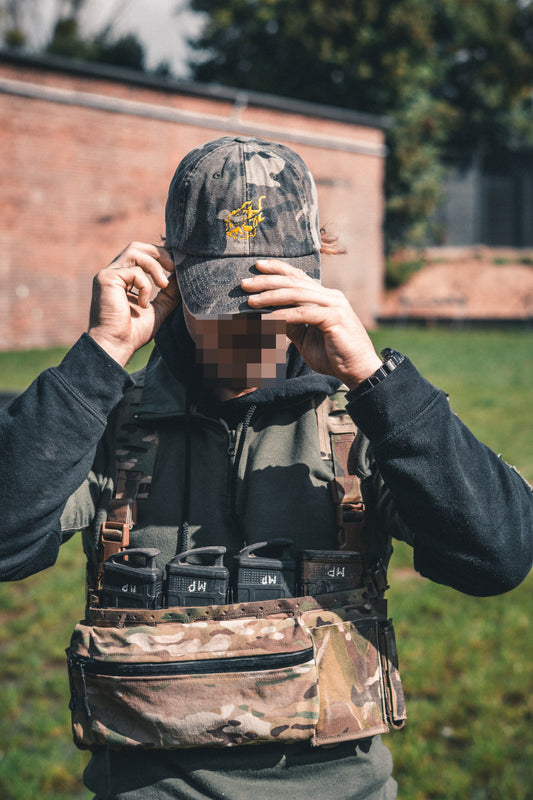 Prepare for war cap (woodland)