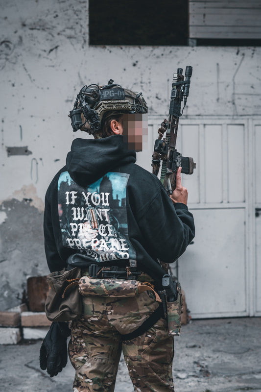 HPG prepare for war hoodie black