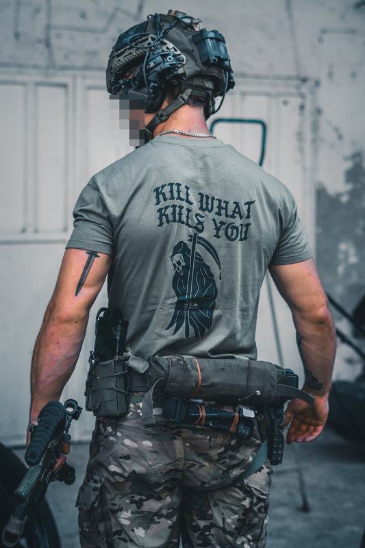 HPG kill what kills you T-SHIRT